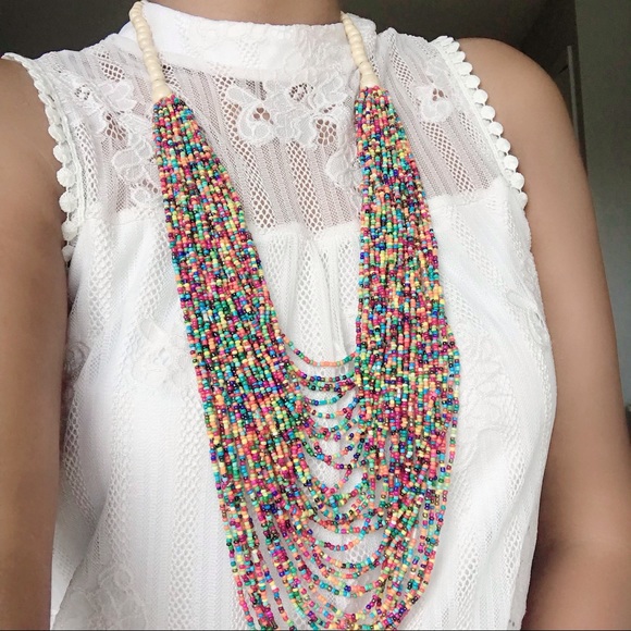Francesca's Collections Jewelry - NEW Stylish Multi-strand statement boho necklace